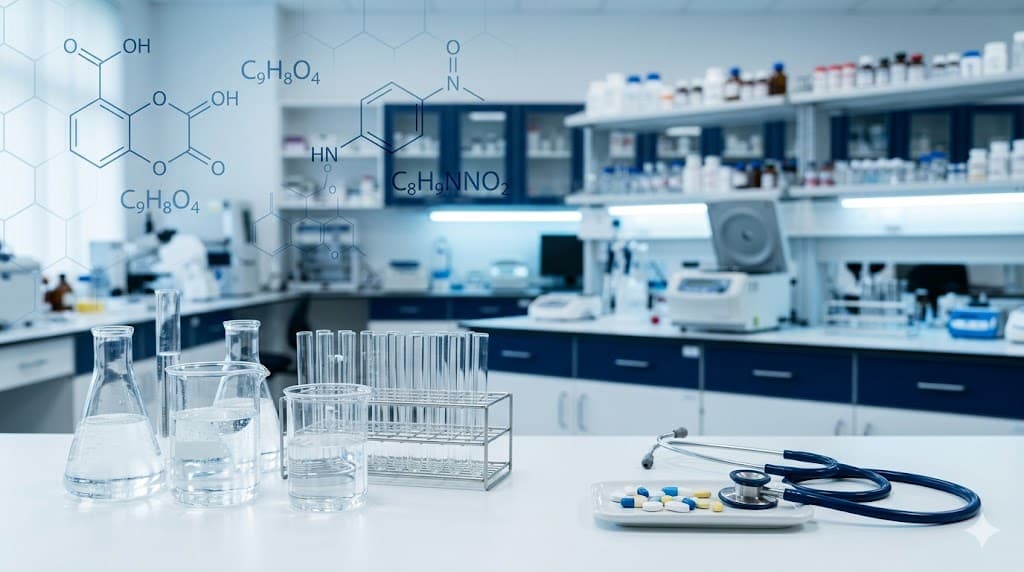 Pharmaceutical formulations and research laboratory background